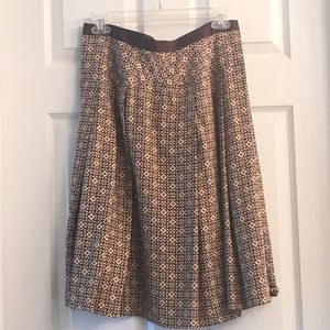 AK Anne Klein brown skirt, Size 6
